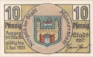 Germany, 10 Pfennig, 912.3