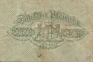 Germany, 50 Pfennig, N25.1
