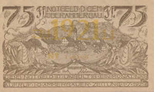 Germany, 75 Pfennig, 992.4
