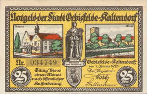 Germany, 25 Pfennig, 1006.1