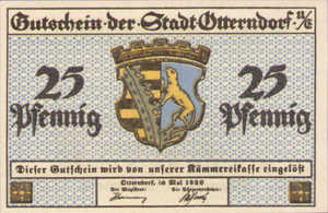 Germany, 25 Pfennig, 1039.1