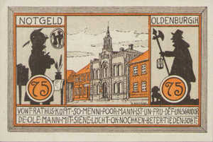 Germany, 75 Pfennig, 1015.4