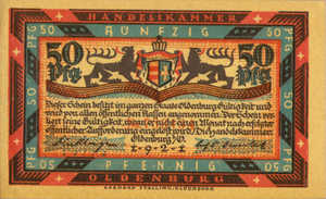 Germany, 50 Pfennig, 1017.1bx