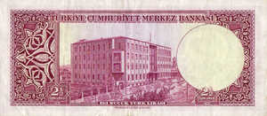 Turkey, 2.5 Lira, P150a