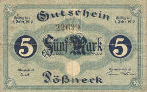 Germany, 5 Mark, 420.01e