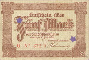 Germany, 5 Mark, 414.03b