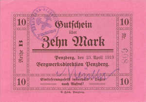 Germany, 10 Mark, 412.01b