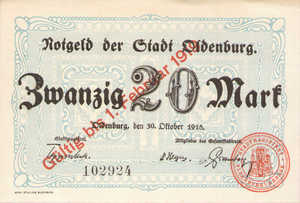 Germany, 20 Mark, 399.02b