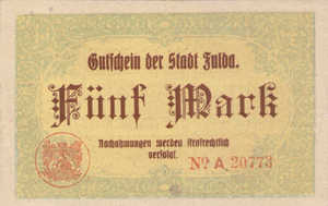 Germany, 5 Mark, 166.01b