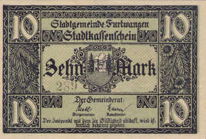 Germany, 10 Mark, 167.07b