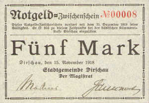 Germany, 5 Mark, 104.01a