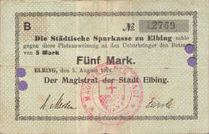 Germany, 5 Mark, 126.08b