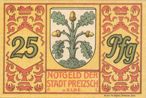 Germany, 25 Pfennig, 1072.1