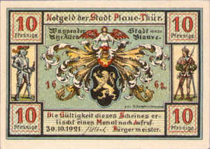 Germany, 10 Pfennig, 1062.1