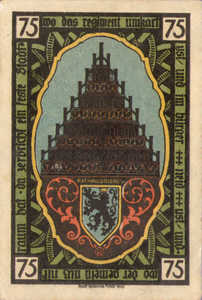 Germany, 75 Pfennig, 1066.2