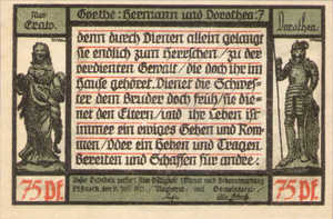 Germany, 75 Pfennig, 1066.5b