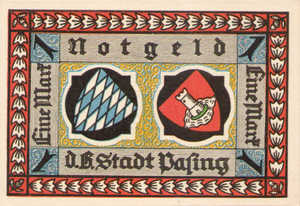 Germany, 1 Mark, 1050.2b