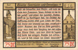 Germany, 75 Pfennig, 1066.3a