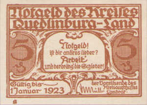 Germany, 5 Pfennig, 1089.1a