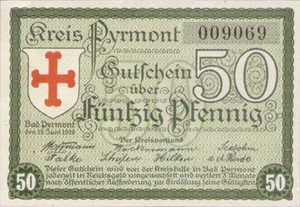 Germany, 50 Pfennig, P43.1a