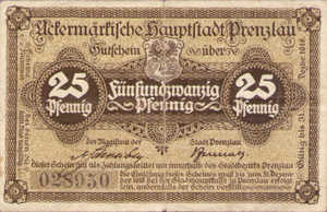 Germany, 25 Pfennig, P34.1a