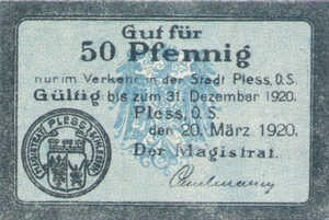Germany, 50 Pfennig, P27.4b