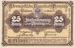 Germany, 25 Pfennig, P34.8