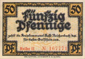 Germany, 50 Pfennig, R19.3c