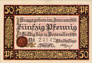 Germany, 50 Pfennig, R51.1a