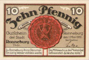 Germany, 10 Pfennig, 1133.1a