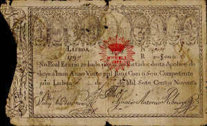Portugal, 20,000 Real, P46