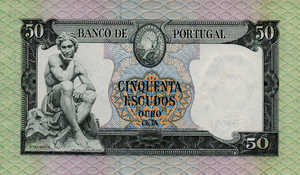 Portugal, 50 Escudo, P164 Sign.2