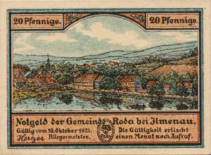 Germany, 20 Pfennig, 1128.1
