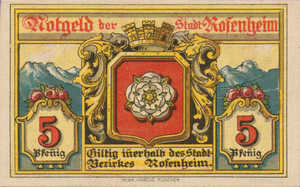 Germany, 5 Pfennig, 1134.2