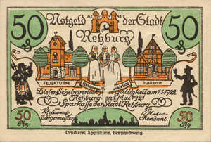 Germany, 50 Pfennig, 1107.1