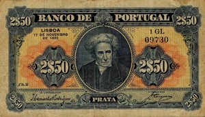 Portugal, 2.50 Escudo, P127 Sign.3