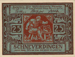 Germany, 25 Pfennig, 1193.2