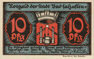 Germany, 10 Pfennig, 1159.1