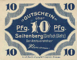Germany, 10 Pfennig, S70.4b