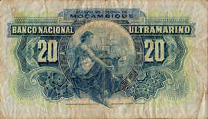 Mozambique, 20 Escudo, P85 Sign.3