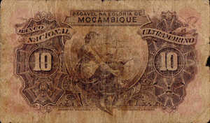 Mozambique, 10 Escudo, P90 Sign.3