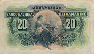 Mozambique, 20 Escudo, P96 Sign.2