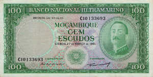 Mozambique, 100 Escudo, P109a Sign.2