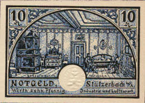 Germany, 10 Pfennig, 1287.3