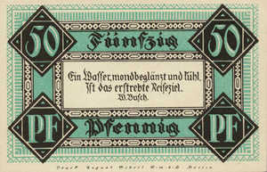 Germany, 50 Pfennig, 1276.2
