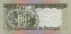 Portugal, 20 Escudo, P167a Sign.2