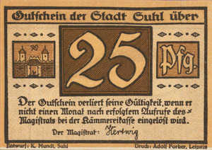 Germany, 25 Pfennig, 1303.1x