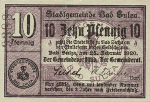Germany, 10 Pfennig, S129.5b