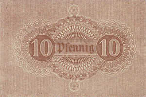 Germany, 10 Pfennig, S129.4b
