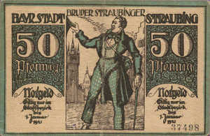 Germany, 50 Pfennig, S119.6ax